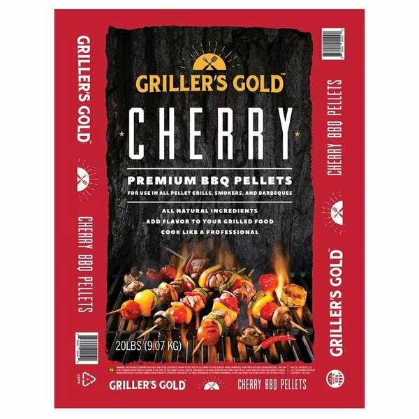 WOOD PELLETS GG CHRY 20#, Grillers Gold, Mfr#: GGCH20
